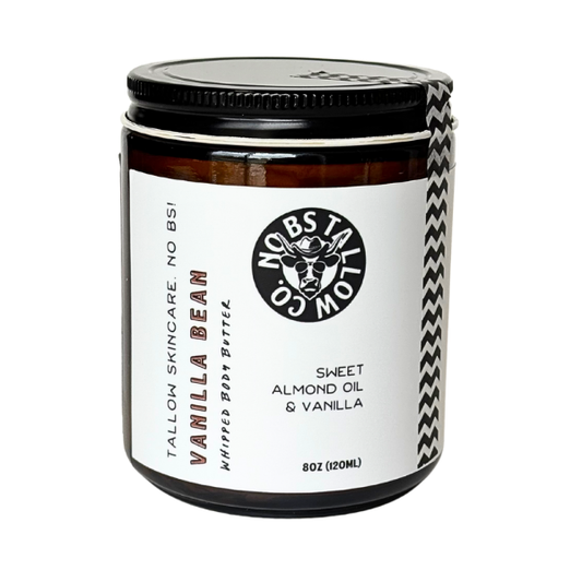 Whipped Tallow Body Butter I with Almond Oil