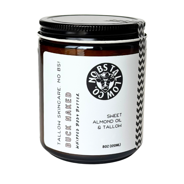 Whipped Tallow Body Butter I with Almond Oil