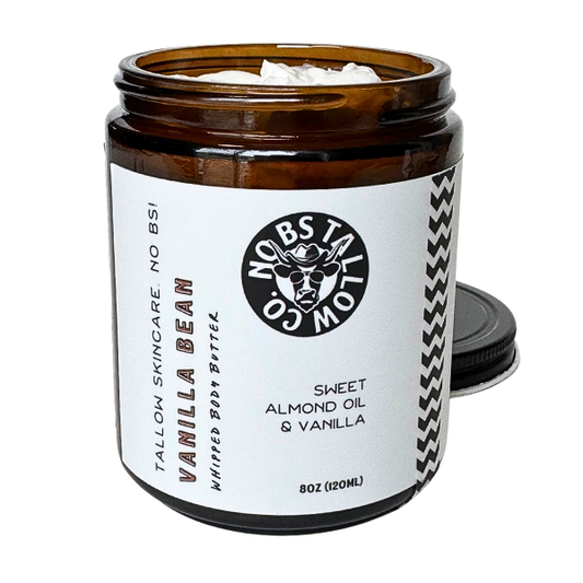 Whipped Tallow Body Butter I with Almond Oil